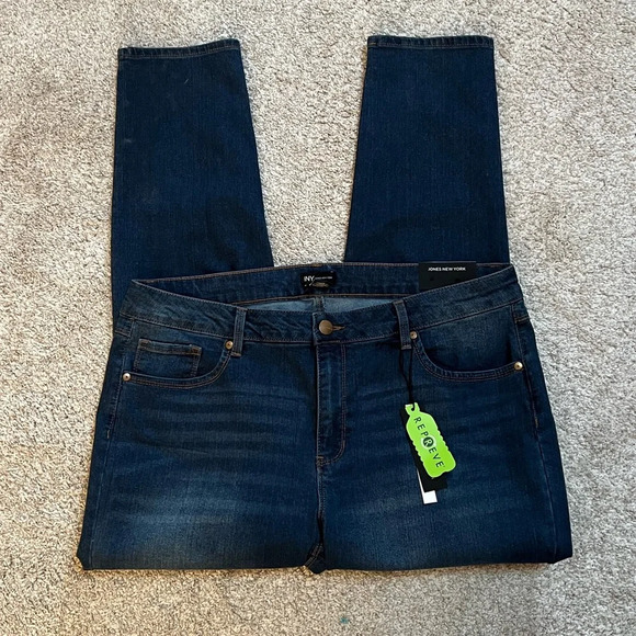 Jones New York High Waist Skinny Jeans - Picture 4 of 8